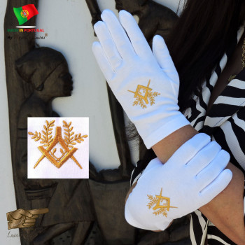 White,Black,Navy,Grey,Green - Cotton Gloves, Reusable, Washable (SALGB2020)