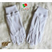 White Cotton Gloves, Reusable, Washable (SALGRN2020)