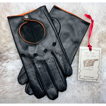 Men Leather Driving  Gloves (H21B2021)
