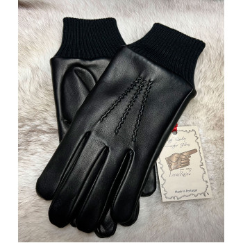 Men Leather Gloves (H62018)