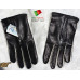 Men Leather Driving Gloves With Crochet and a Pocket with Zip (HCOZIP2020)