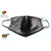 Leather Face Mask/Cover - Rivets- Breathable (Leather_Mask_3_2020)
