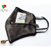 Leather Face Mask/Cover - Zip- Breathable (Leather_Mask_6_2020)