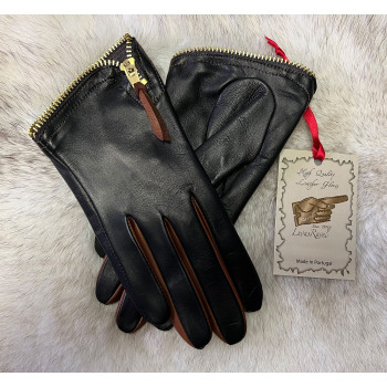 Ladies Leather Gloves (S822013)