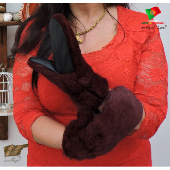 Ladies Leather Mittens (SMITCOE2020)